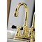 Kingston Brass KS2612PKL Duchess 4" Centerset Bathroom Faucet W/ Brass Pop-Up, Brass KS2612PKL - alternate 4